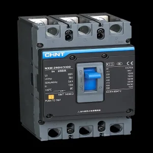 NXM Series Moulded Case Circuit Breaker MCCB 63A to 1600A 2P 3P 4P Breaker