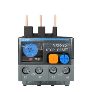 NXR 25 Series Subminiature Thermal Overload Relay 10A Motor Switch Electronic Temperature Protector