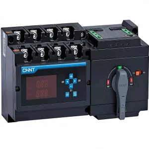 NXZ-A PC Automatic Dual Power Switch Grid-Grid/Grid-Generator AC 400/415V 80-630A 3 Poles Three Phase 100kA CE Certified