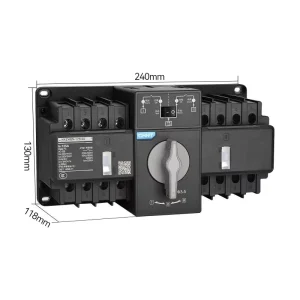 NXZBN 63S 4A D63 63A Automatic Transfer Switch CB Class ATS Switch Automatic Transfer Dual Power Switch