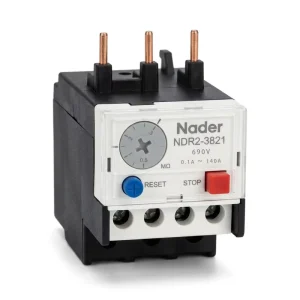 Nader NDR2-38 0.16A 3P 690V Thermal Overload Relay Trip Class10A Motor Overload Phase Loss Protection CE Factory Stock