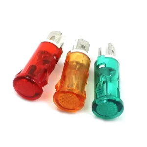 Neon Indicator Light 220V AC 10MM Pilot Lamp