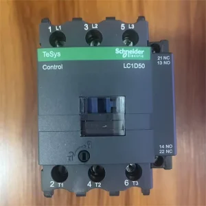 New Black Lc1d Series Electric Contactor 50a 220v 50 60hz Ac Magnetic Contactor for Electrical Automation