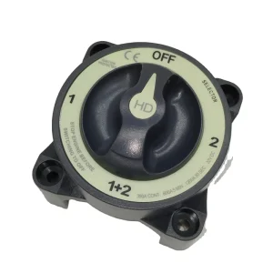 New HM 3003 32V 400A Grey 4 Position Battery Disconnect Switch with AFD for Marine Car & Boat