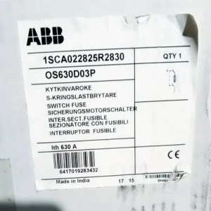 New Original Ready Stock Disconnect Switch Fe Type OS630D03P