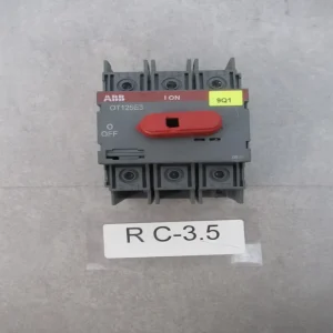 New Original Ready Stock Ot125e3 Disconnect Switch 3 Phase