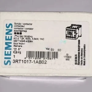 New and Original 3RT10171AB02 S Brand New 3RT10171AB02 Contactor Fast Stock in Warehouse