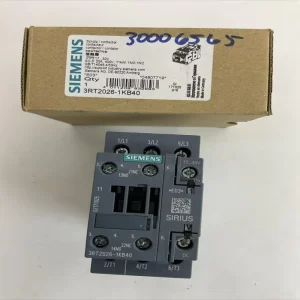 New and Original 3RT20261KB40 CONTACTOR AC3 400V 25A 11kW 1NO 1NC COIL 1730VDC Stock in Warehouse