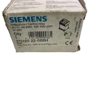 New and Original 3th20220BB4 Auxiliary Contactor 24v Dc2no 2NC Nip Stock in Warehouse