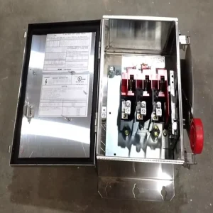New for CH DH361UWK Stainless Steel 3 Pole 30 Amp 600 Volt Non Fusible NEMA 4X Switch Box Disconnect
