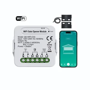 Newest Tuya Wifi Garage Door Opener Smart Switch Module APP Remote Control Switch Breaker Gate Opener Controller