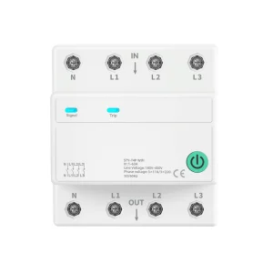 Newest WIFI Smart Circuit Breaker 1-63A 3*120V/230V Cut Off L/N Relays Timer Countdown Relay Circuit Breaker
