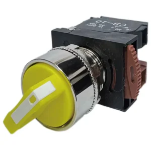 Non-illuminated Waterproof 10A Momentary Push Button Selector Switch with Normal Shaft and Four Color Options