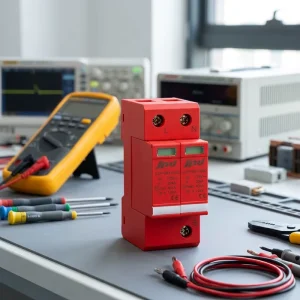 ODM T2 AC SPD 2 Poles 40kA 175V Industrial Lightning Protection Surge Protector