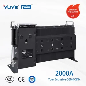 OEM 800A-2000A Split Type 3 Stage ATS AC400V 3P 4P Dual Power Automatic Transfer Switch for Industrial Generator ODM Factory