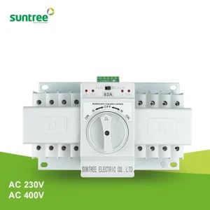 OEM ATS Controller Manual Transfer Switch Automatic 3 Phase AC 400V up to 63A