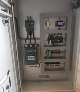 OEM Custom Stainless Steel Soft Start Electrical Cabinet 200A 250A 300A 400A Industrial Motor Control Panel for Pump Fan