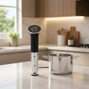 OEM Customizable 1200W High Power Silent Stainless Steel Smart Sous Vide Machine Portable Home Intelligent Low Temperature Slow
