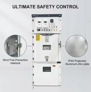 OEM Customized Indoor MV Electrical Cabinet with Intelligent Control Panel for Commercial Power Distribution Engineering