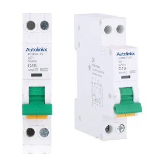 OEM Leakage Circuit Breaker 6kA Breaking Capacity Residual Current Circuit Breaker for Household Power Distribution