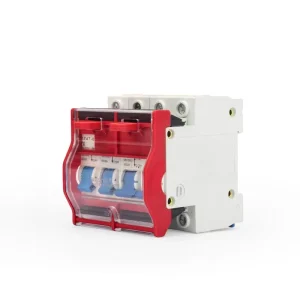OEM Manufacturer Transparent Electrical Multi-pole Safety Miniature Circuit Breaker Lockout with Protective Cover