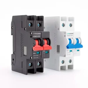 OEM Miniature Circuit Breaker DC MCB 40A 1000V 1500V Rated Voltage Copper Material