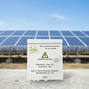 OEM ODM DC PV Array Distribution Box 16A 600V 2 Pole MPPT Solar DC Control Combiner Cabinet with IP54 Rating for Outdoor Use