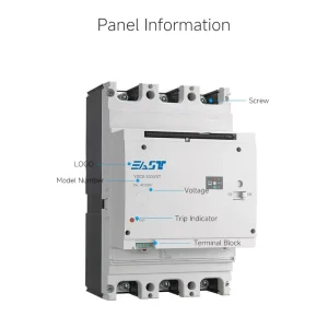 OEM ODM MCCB IoT Intelligent Circuit Breaker 1P 2P 3P 4P 125A 160A 250A Electronic Trip Unit 690V 50/60Hz