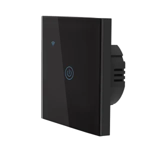 OEM PID Tuya Ewelink Remote Control Glass Touch Panel WiFi Light Switch EU UK Standard Smart Light Switch for Home Light