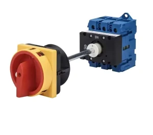 OFF-ON 5P Plastic Instrument Din Rail Selector Switch Cam Switch Main Switch 660V 80A IP53