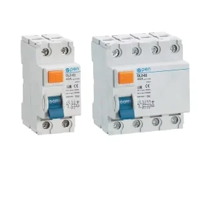 OL2 63 ID 2P 4P 25A 63A 100A 125A 30ma 100ma 300ma 6KA RCCB RCD ELCB Residual Current Circuit Breaker with CB CE Certification