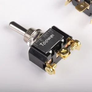 (ON) OFF (ON) 3Pos Momentary SPDT Toggle Switch
