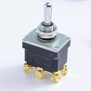 (ON)OFF(ON) 15A 250V Mini Toggle Switch 12mm Screw Terminal Toggle Switches
