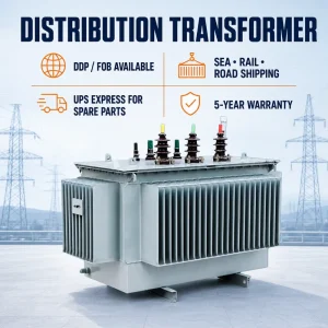 Oil Immersed Transformer for Medium Voltage Power Distribution System