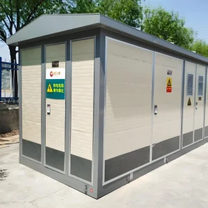 Oil Type Switchgear Distribution Box Power Substation Equipment Metal Galvanized Steel IP54 Smart Lock Electric Power