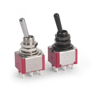 On Off Pre Wired Electrical Toggle Switch with Wire Lead