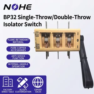 One Position Double Position Low Voltage Disconnector Switch 100A 250A 400A 630A Isolated Fuse Switch Disconnector