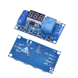 One Relay Module Delayed Power-off and Disconnection Trigger Delay Cycle Timing Circuit Switch With USB