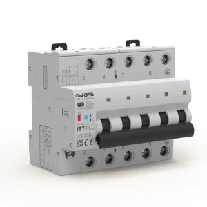 Open 3P C40A Air Circuit Breaker Combined PEN Conductor 10kA Breaking Capacity DIN Rail Mount for Industrial Household Use