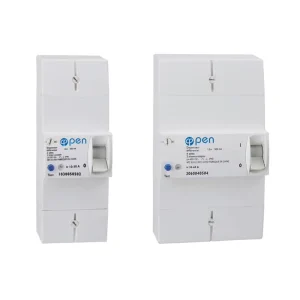 Open Electric 15a 20a 25a 40a 30ma 100ma 300ma 2P 4P Rcbo RCD Circuit Breaker