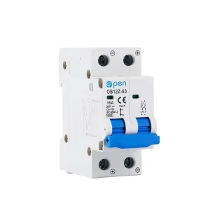 Open Electric 2P Mini MCB 20A 16A 10A 32A 25A 40A 63A 50/60HZ DC MCB Miniature Circuit Breaker for Solar