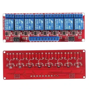 Original 1/2/4/8 Channel Optocoupler Isolation Relay Module 5V 12V 24V High and Low Level Trigger