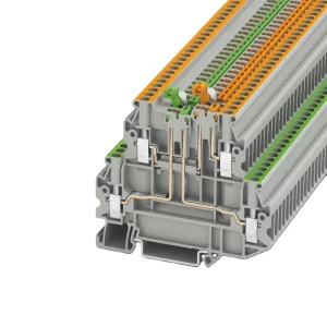 Original 3044670 UTT 2.5 2MT P P Knife Disconnect Terminal Block DIN Rail Mount Screw Connection