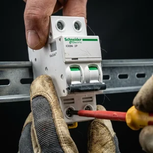 Original Acti9 Pro Ic65h 1p 2p 3p 4p C1a 80a Mcb Miniature Circuit Breaker 10ka C Curve Air Switch Plc Controller