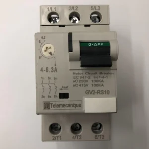 Original Genuine Goods Gv2-rs10c 4-6.3A Air Switch Circuit Breaker for Motor Industrial Automation Programmable