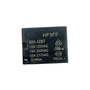 Original HF3FF-024-1ZST 24VDC 5V 005 12V Power Relay 5A 0.36W Switching Through Hole HF3FF-024