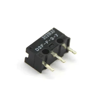 Original Japan Switch D2F-F-3-7 Computer Mouse Micro Switch 20 Million Clicks 0.74N DIP-3 Mouse Button White Dot