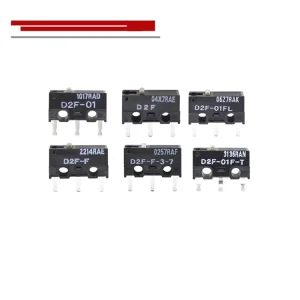 Original Mouse Micro Switch 1A 0.47N D2F-01L-A1 D2F-01FL-A1 D2F-01L-03 D2F-01FL-D3 D2F-01L-D D2F-01FL-D D2F-01L2