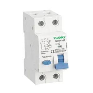Original N7BN 2P Circuit Breaker LV Products with Residual and over Current Protection