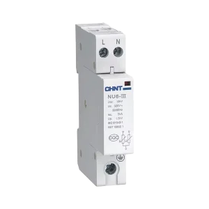 Original NU6 III Type 3 SPD Class III Surge Protection Device 10kV 1.2 50us 275V 320V 385V Surge Arrester